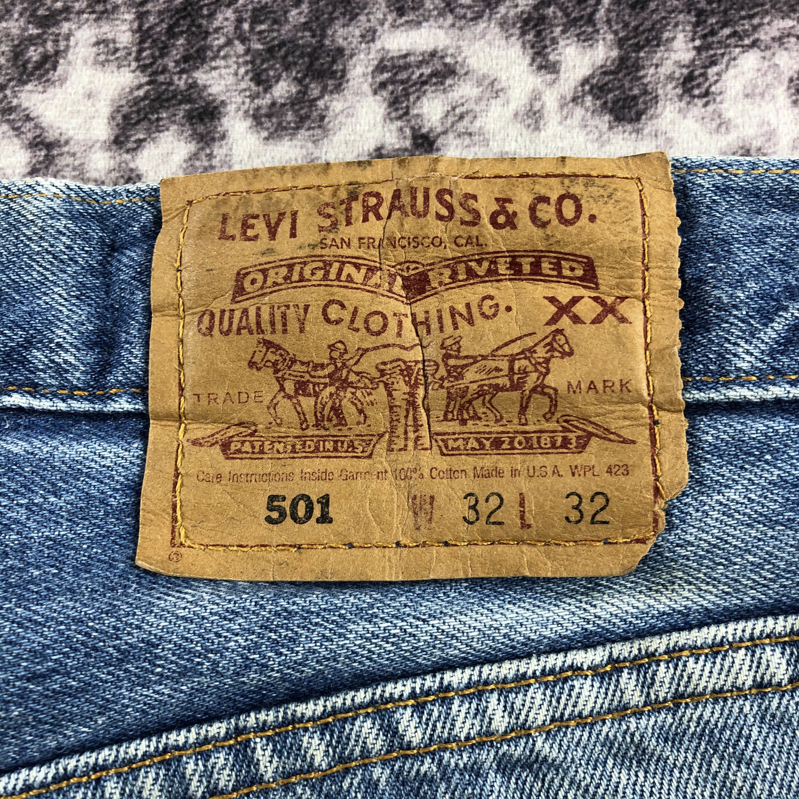Levi's 90s Vintage Levis 501 Jeans-JM2930 Size US 31 - 7 Thumbnail