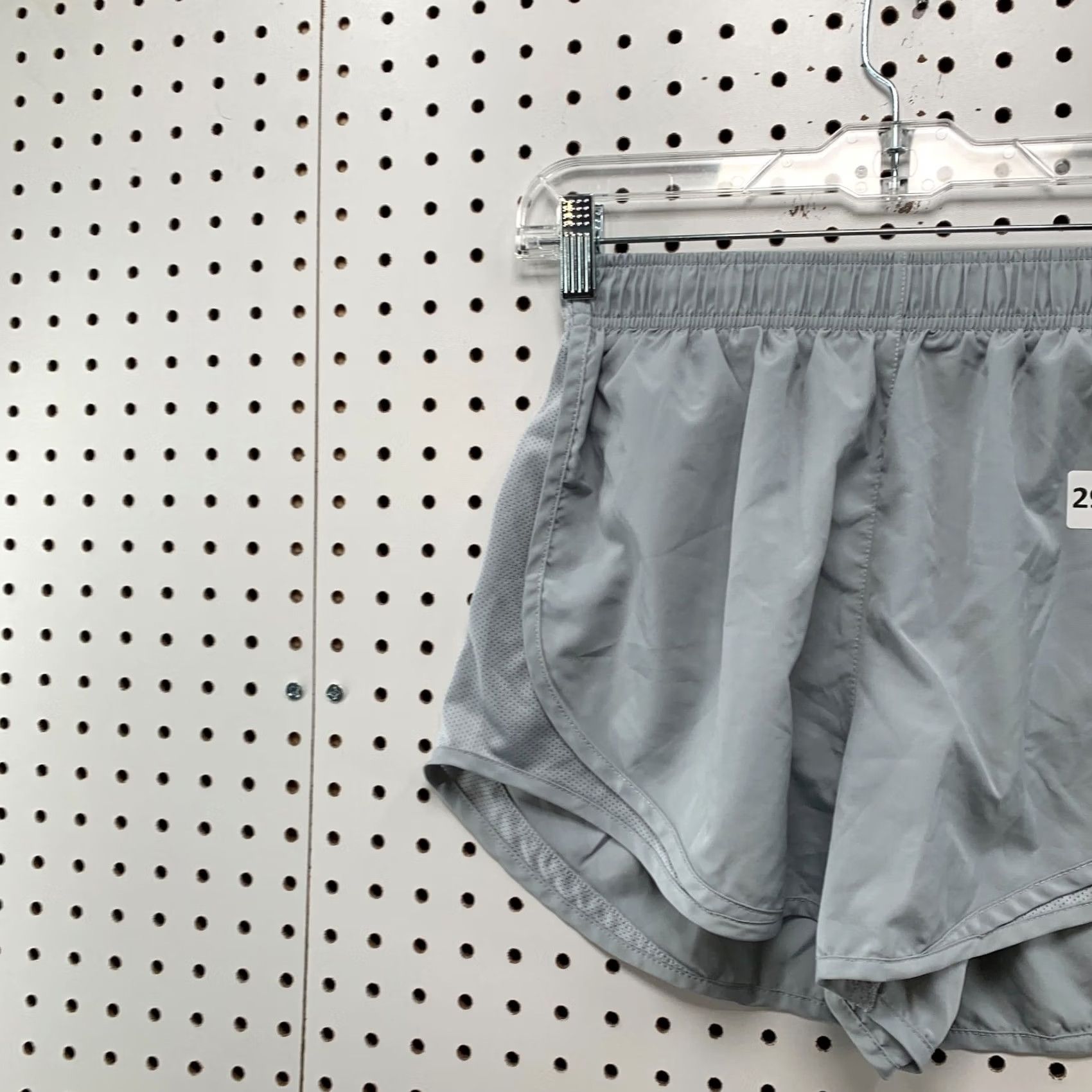 Nike Nike Dri Fit Temp Shorts Womens Medium Gray Running Workout Active 26X3 Size 26" / US 2 / IT 38 - 3 Thumbnail