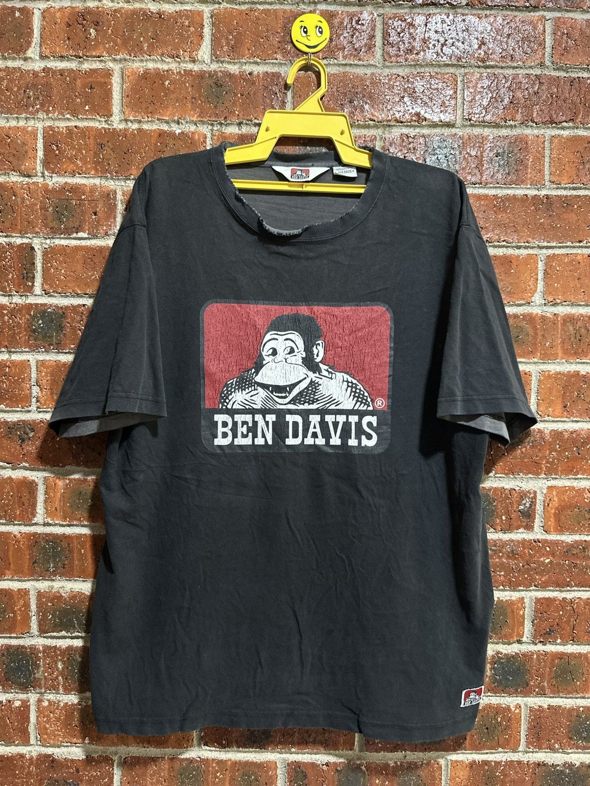 Ben Davis Thrashed Vintage Ben Davis Sun Faded Tee Size US XXL / EU 58 / 5 - 1 Thumbnail