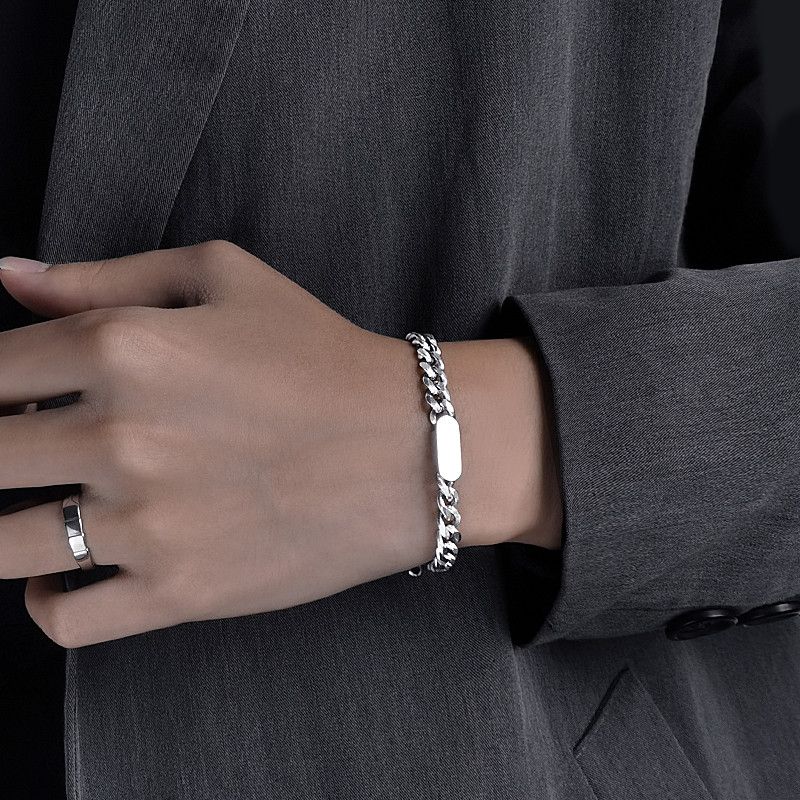 Jewelry Retro Bracelet Y2K Punk Chain Gotch Bracelets Chains Size ONE SIZE - 2 Thumbnail