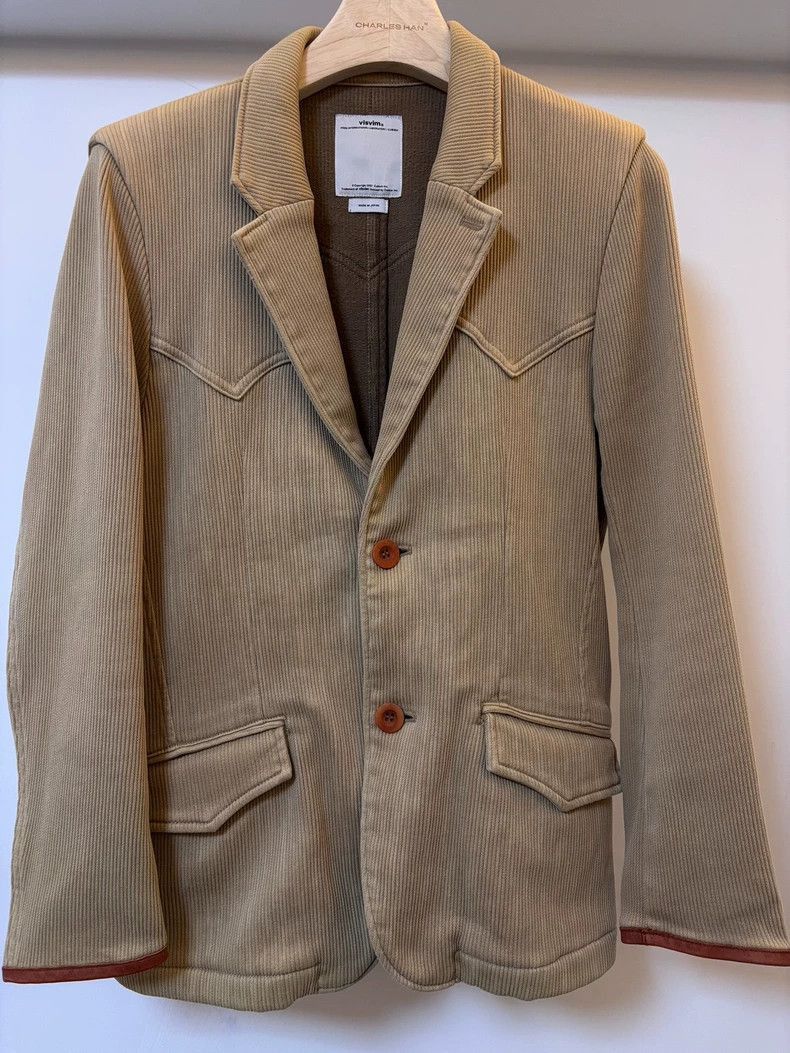 VisvimElegant Visvim Slim Fit Corduroy Jacket-2504