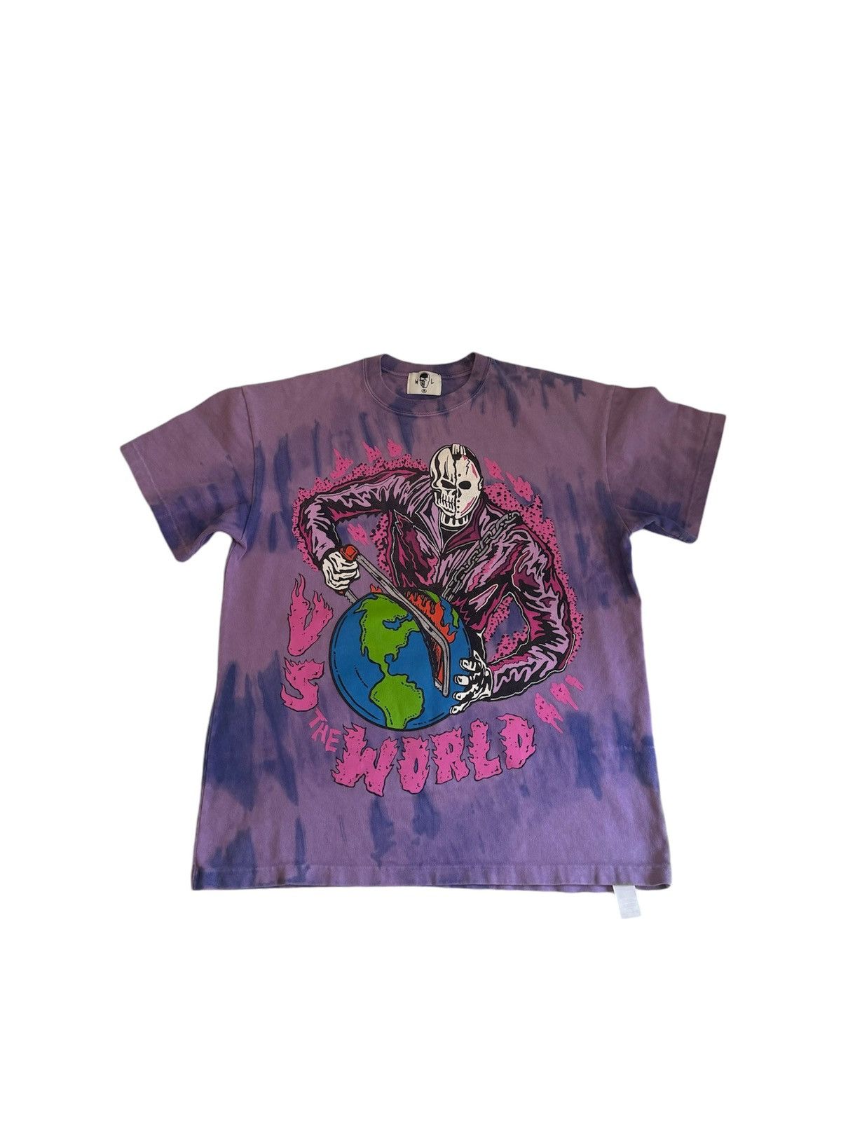 Warren Lotas Warren Lotas “VS The World” Tee – Purple Tie-Dye Size US M / EU 48-50 / 2 - 1 Thumbnail