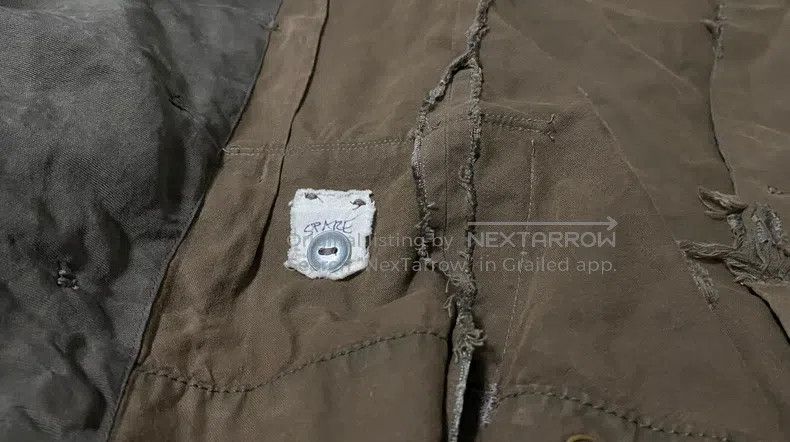Greg Lauren Greg Lauren Early Tattered Cloth Jacket Size US M / EU 48-50 / 2 - 2 Thumbnail