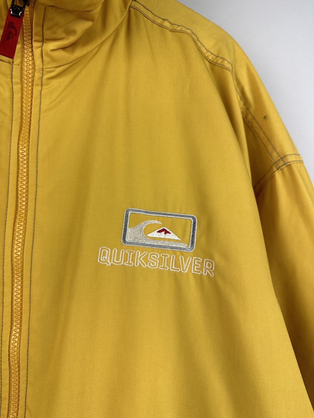 Quiksilver × Vintage Vintage Y2K Quiksilver Big Embroidery Logo Surf Style Jacket Size US L / EU 52-54 / 3 - 12 Thumbnail