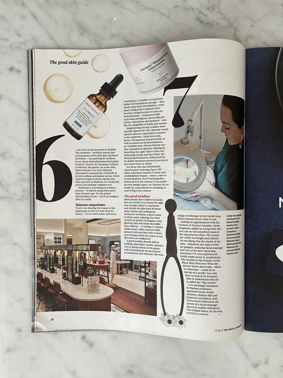 Other THE OBSERVER MAGAZINE 2020 starring ISAMAYA FFRENCH Size ONE SIZE - 7 Thumbnail