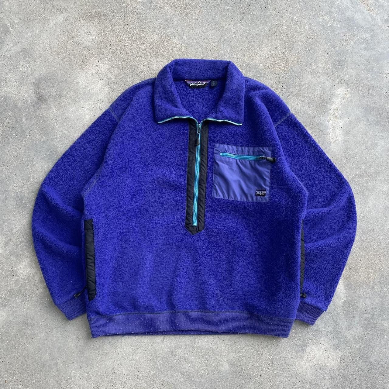 Crazy vintage 80s 90s Patagonia synchilla fleece sweater