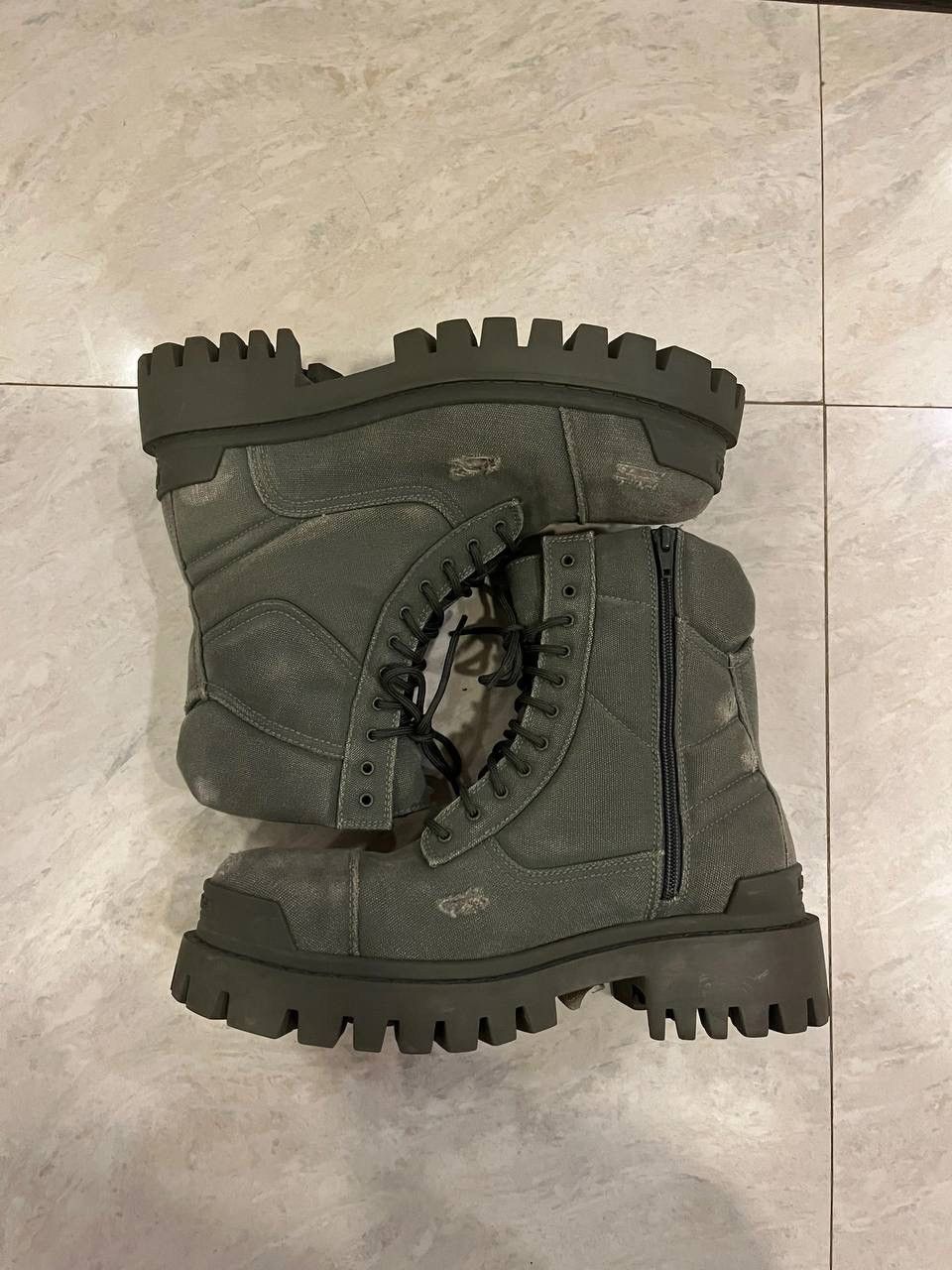 Balenciaga Strike Boots | Grailed
