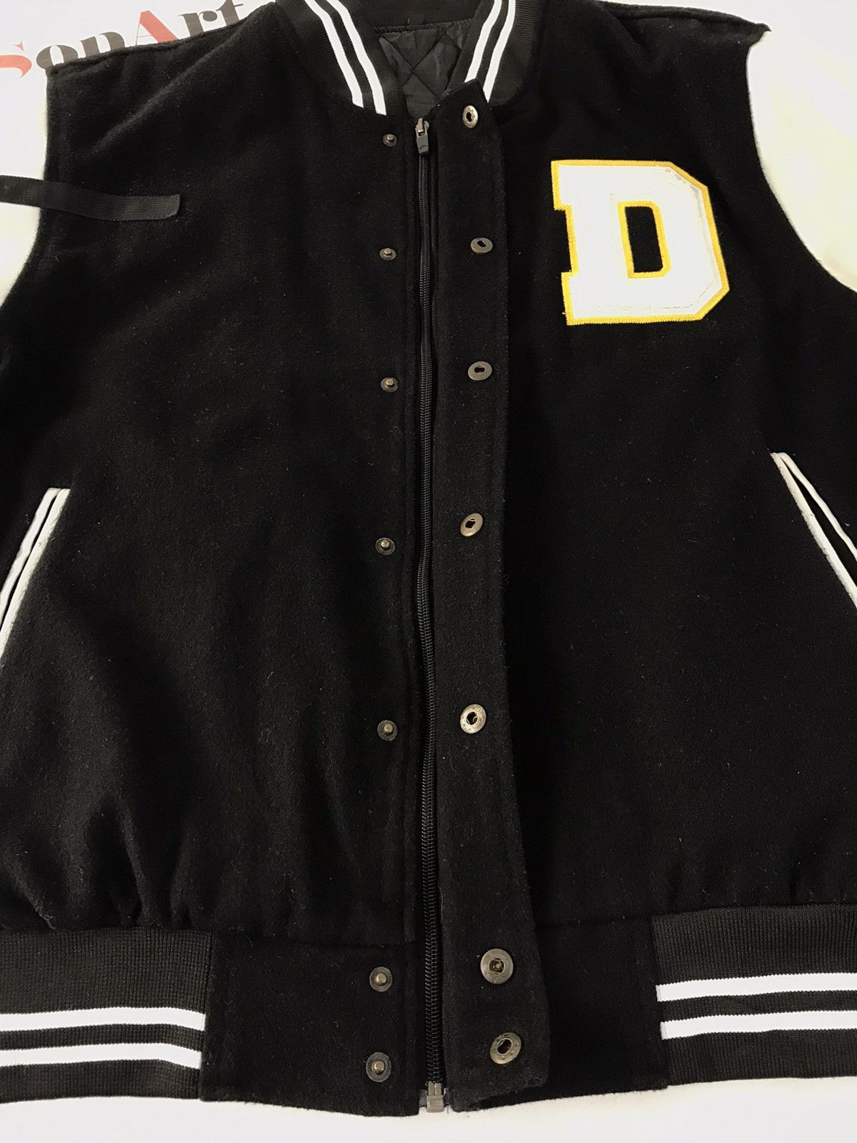 Japanese Brand Vtg Dankook University Varsity Jacket Leather Snap Button Size US L / EU 52-54 / 3 - 9 Thumbnail