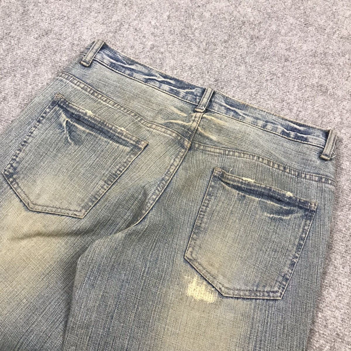 Japanese Brand SEMANTICDESIGN JAPAN DENIM BAGGY BOOT CUT PANTS Size US 32 / EU 48 - 13 Thumbnail