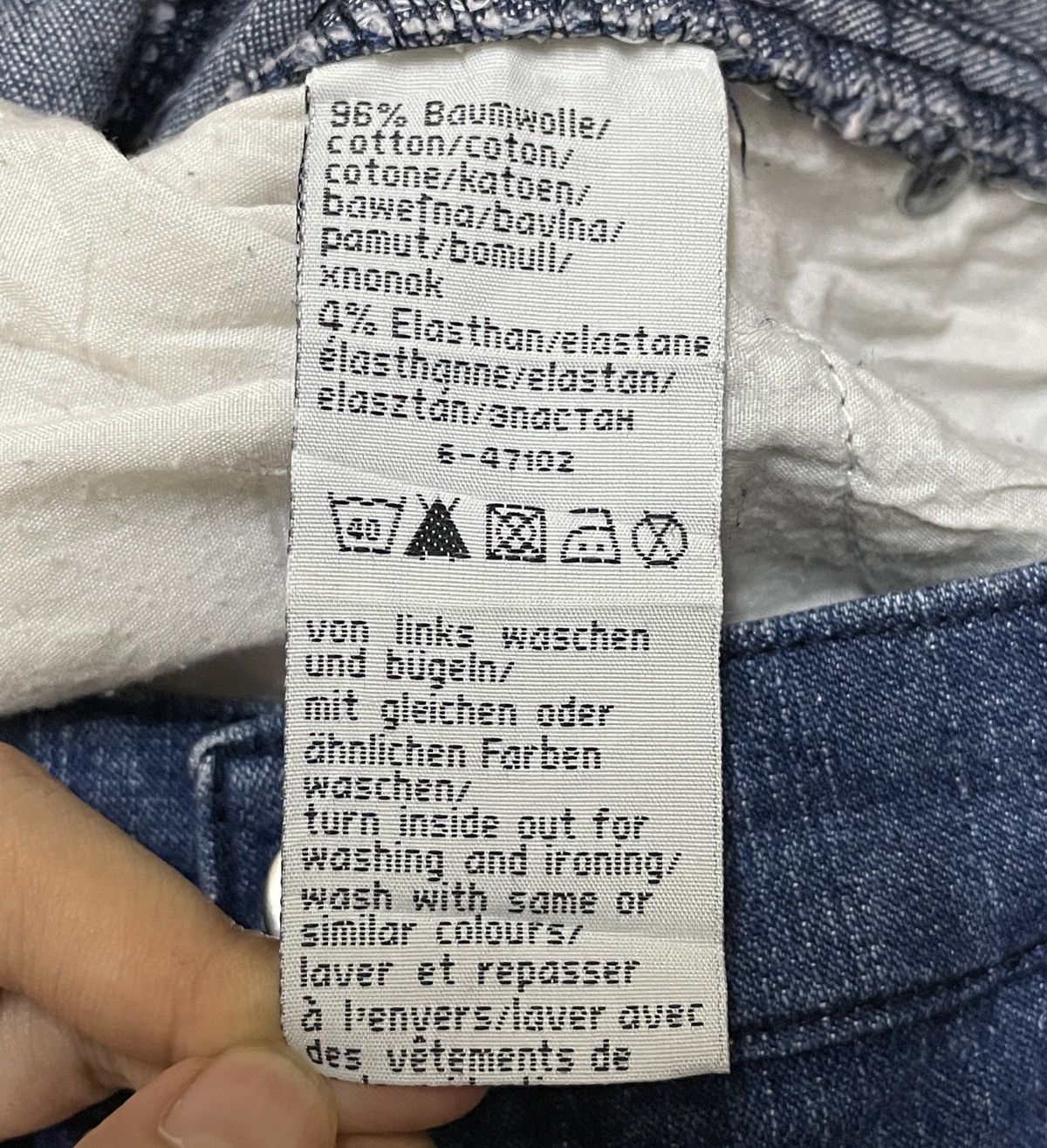 If Six Was Nine × Japanese Brand × Vintage Rare Design Vintage Brand John Barer Hollow Ring Jeans 2000s Size US 32 / EU 48 - 10 Thumbnail