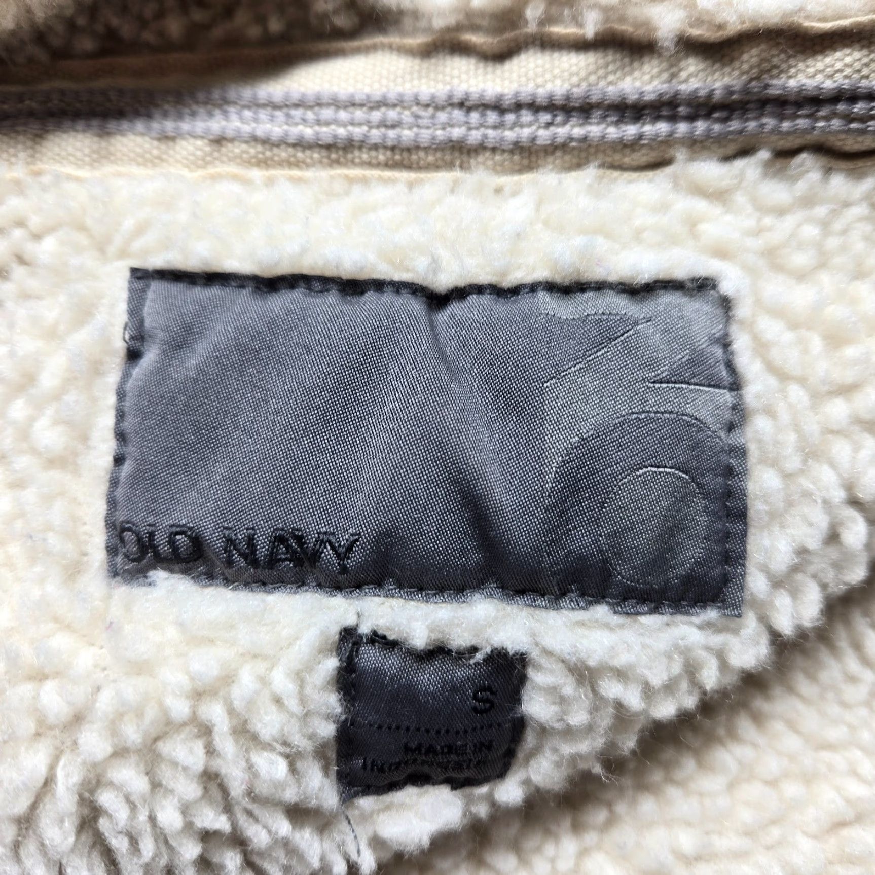 Old Navy Old Navy Jacket Mens Size S Gray Sherpa Full Zip 1/4 Zip Pockets Ultra Soft High Pile Size US S / EU 44-46 / 1 - 5 Thumbnail