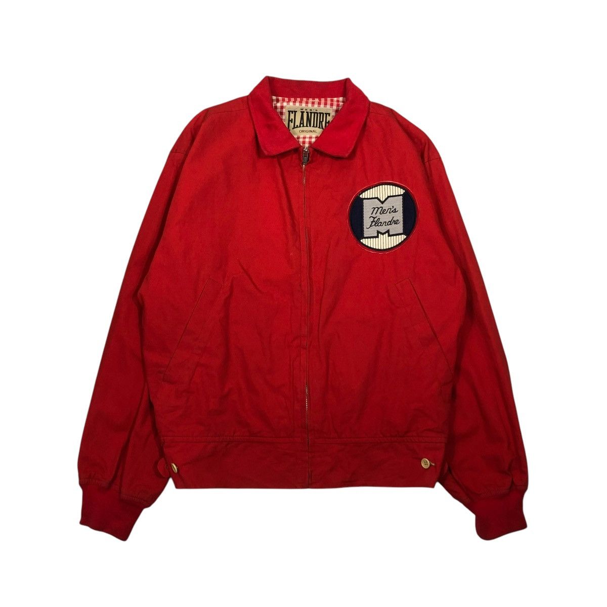 Japanese Brand 🔥RICH RED VINTAGE BOMBER JACKET MEN’S FLANDRE ISSEY MIYAKE Size US M / EU 48-50 / 2 - 1 Thumbnail