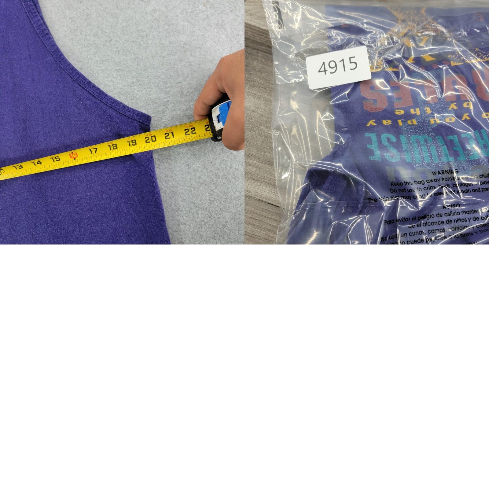 Vintage VINTAGE Muscle Boy Tank Top Shirt Mens Large Purple Streetwise 90s Streetwear Graphic Print Sleeveless T-Shirt Mens Large Purple 90s Size US L / EU 52-54 / 3 - 8 Thumbnail