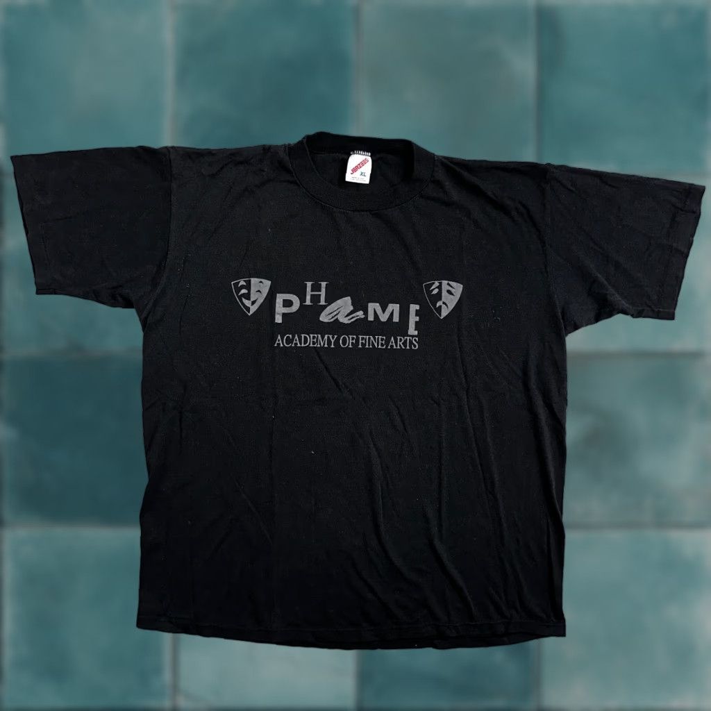 Jerzees VINTAGE Jerzees T-Shirt Men XL Black Music Phantom Opera 90s Short Sleeve Crew Neck Size US XL / EU 56 / 4 - 1 Thumbnail