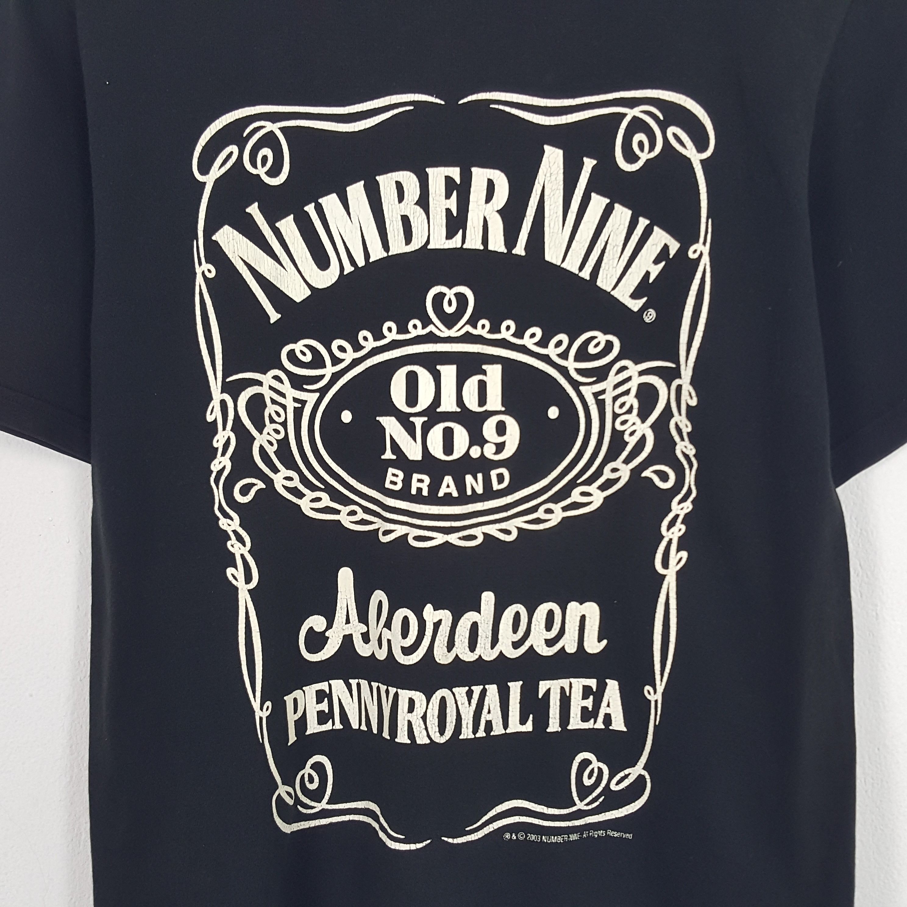 Number (N)ine × Vintage Vintage Number Nine Japanese Tshirt | Grailed