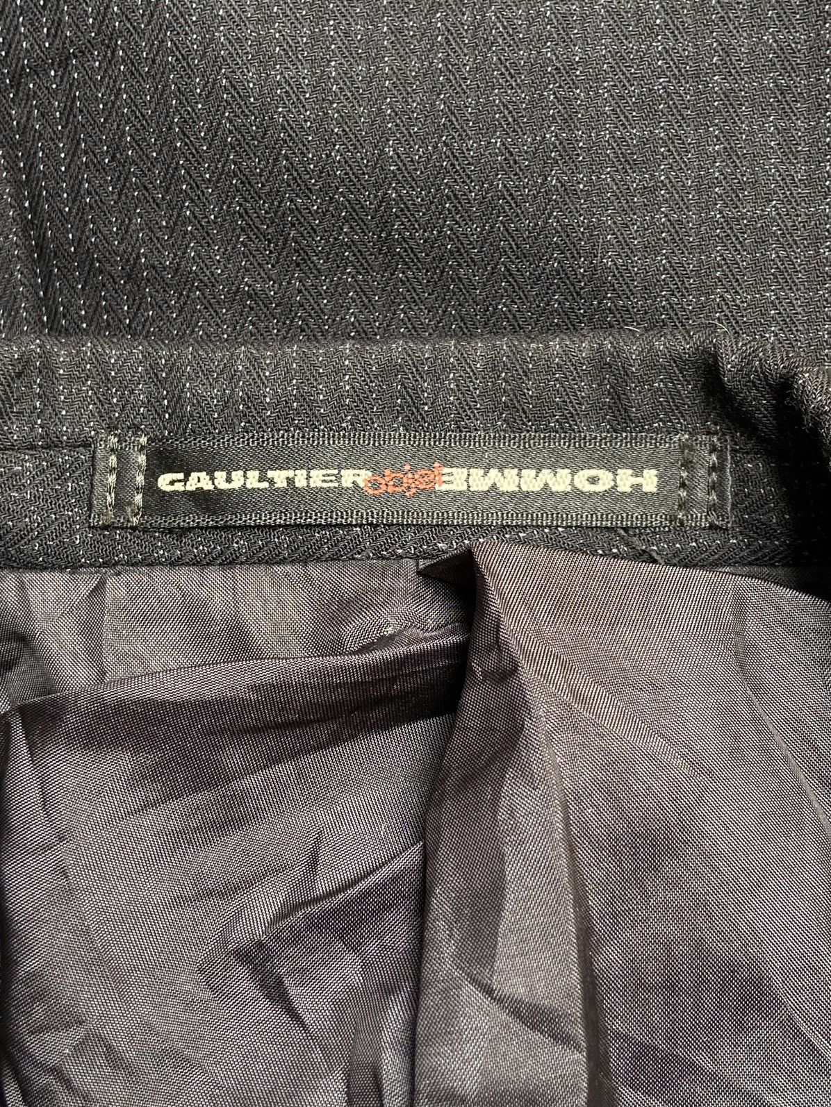 Gaultier Homme Objet × Jean Paul Gaultier GAULTIER HOMME OBJET Black Suit Size US S / EU 44-46 / 1 - 7 Thumbnail