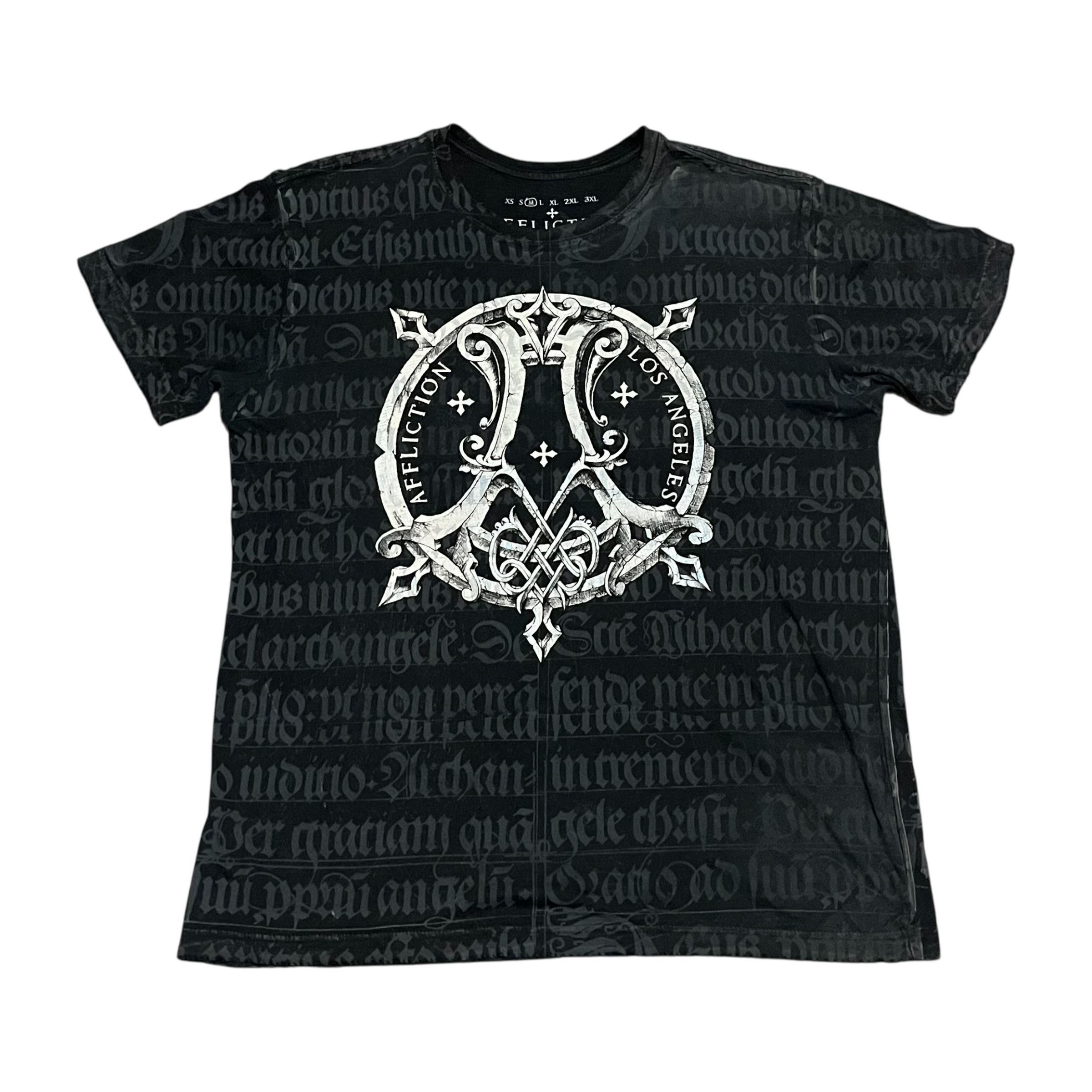 Affliction Affliction Los Angeles Cross AOP T Shirt Size US M / EU 48-50 / 2 - 1 Thumbnail