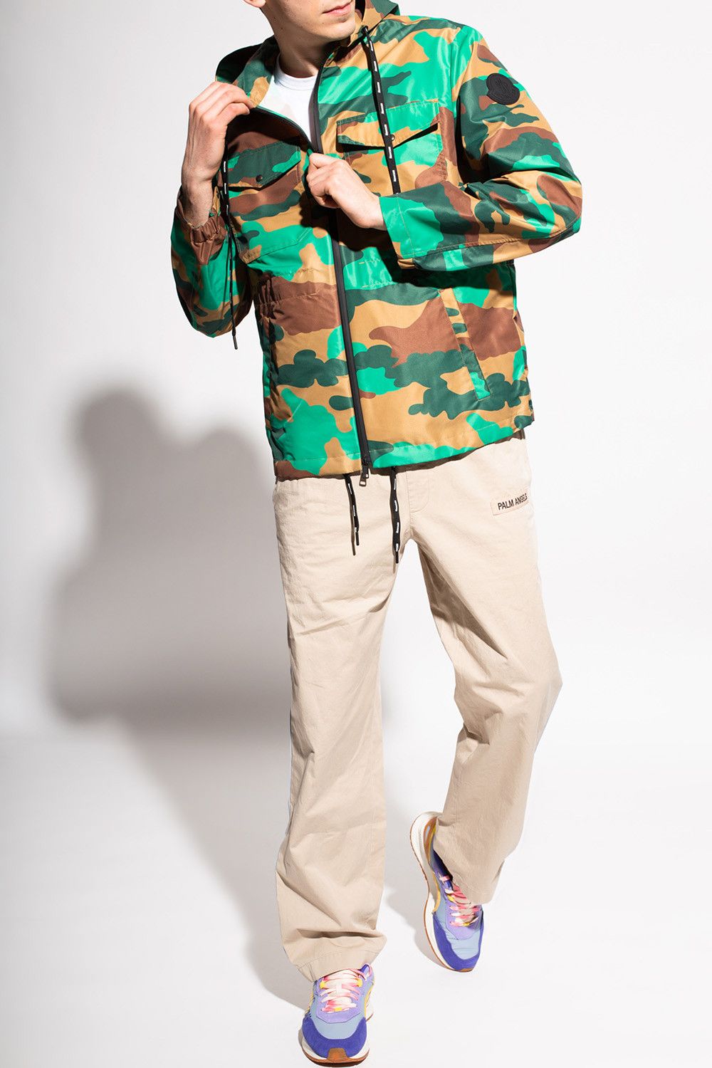 Moncler Moncler Carion Camo Jacket Size US XL / EU 56 / 4 - 10 Thumbnail