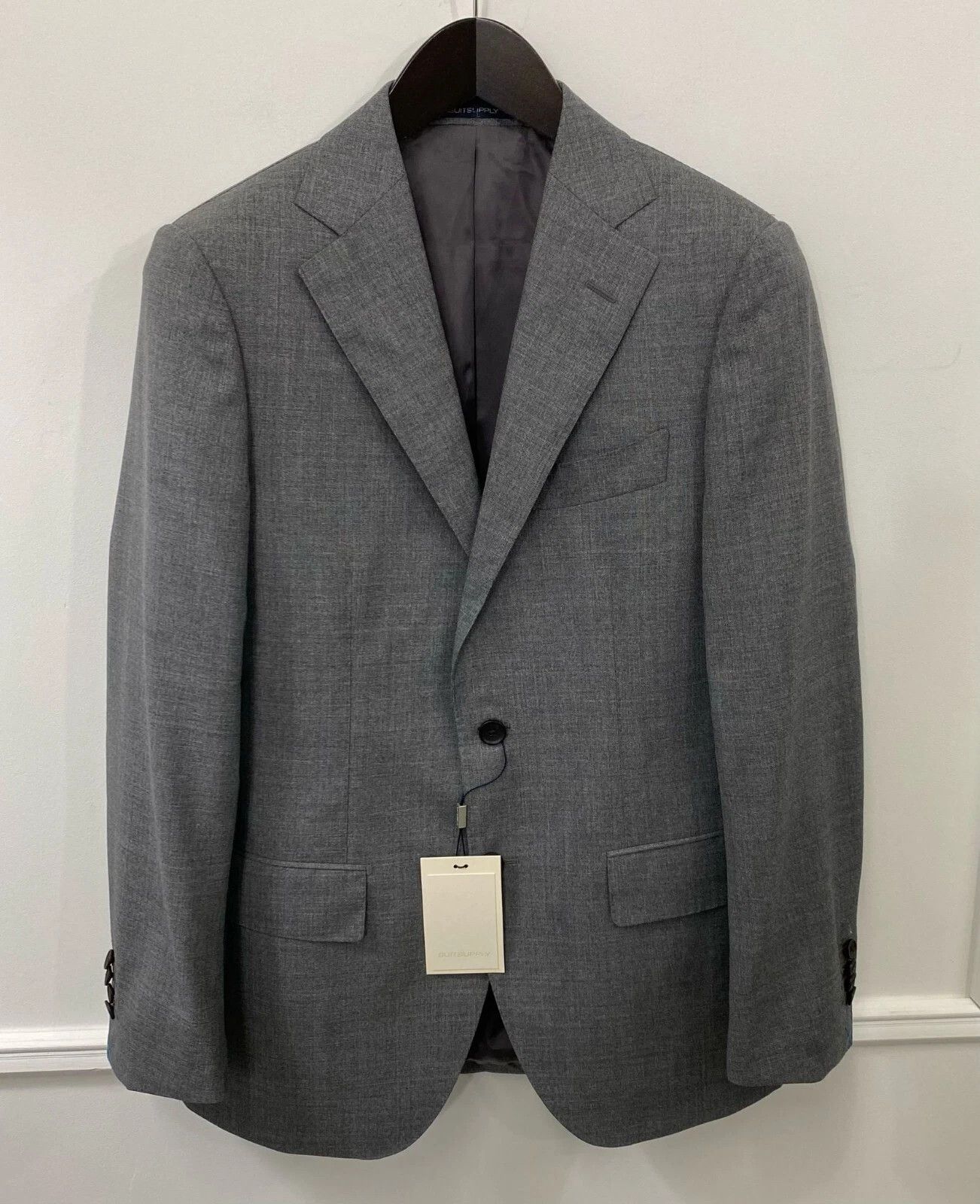 Suitsupply Men Suitsupply Blazer Lazio Single Breasted Pure Wool US34 Size 34R - 1 Thumbnail