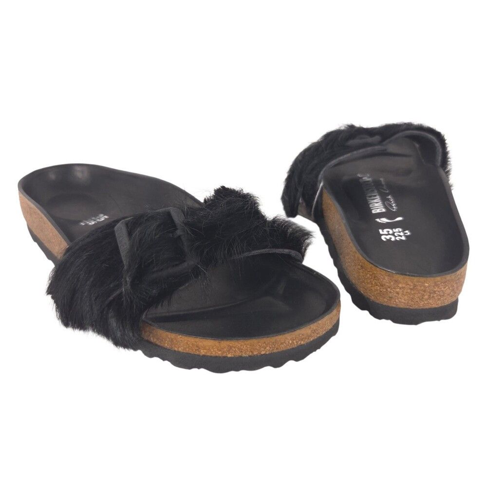 Birkenstock × Rick Owens Birkenstock x Rick Owens Arizona Calf Hair Sandals US 4 35 Size US 4 / IT 34 - 1 Thumbnail