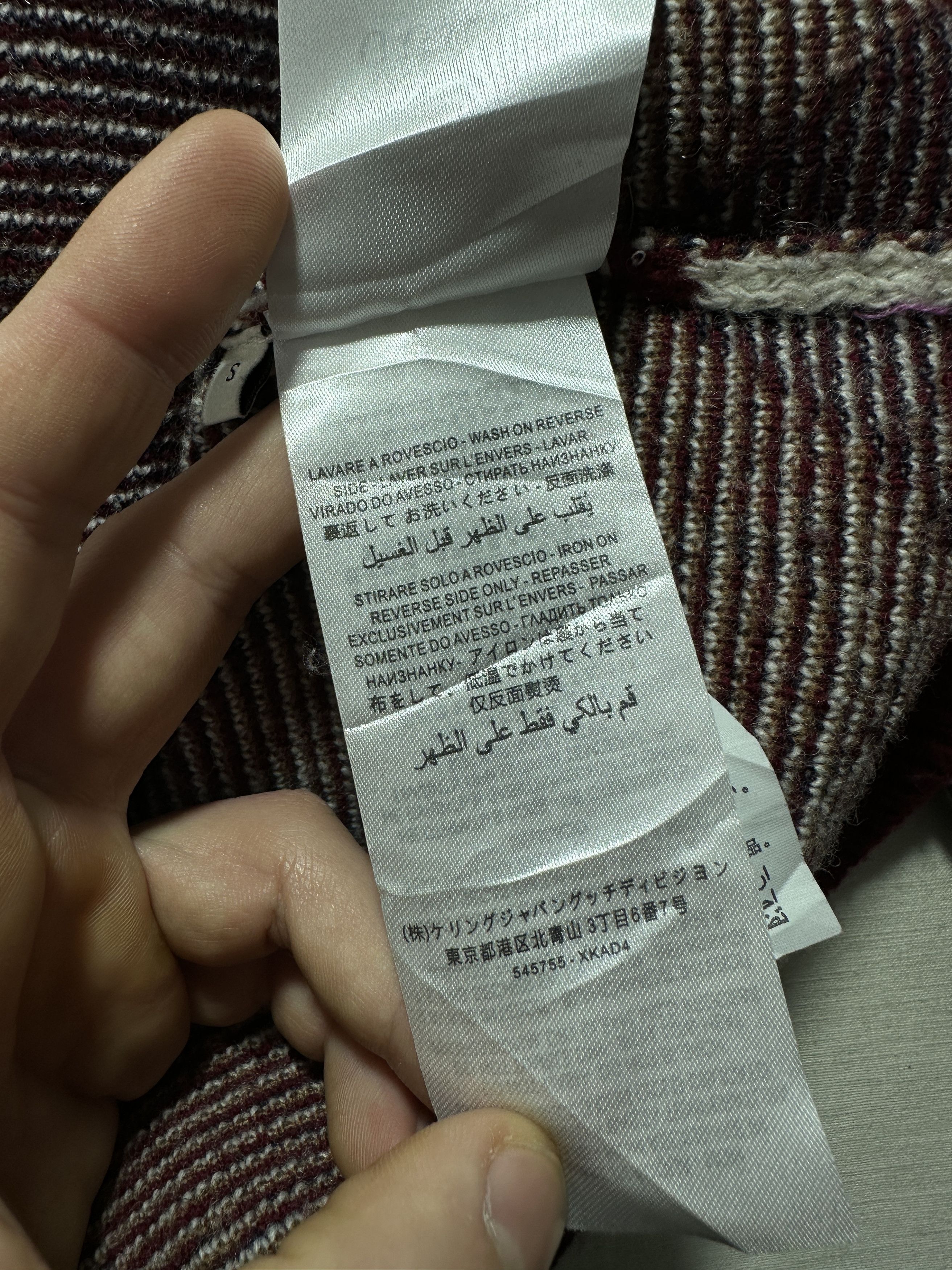 Gucci Rare Gucci Horsebit Argyle Wool Sweater V-Neck Italy Size S Size US S / EU 44-46 / 1 - 14 Thumbnail