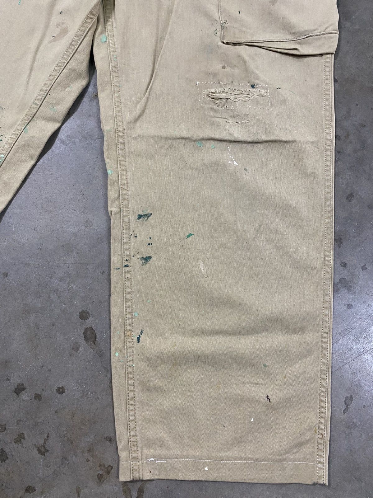 Avirex Avirex Monkey Pant Workwear Distressed @314 Size US 32 / EU 48 - 14 Thumbnail