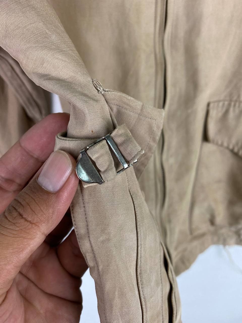 Vintage vintage 60s/70s harmor disttressed jacket talon zipper Size US M / EU 48-50 / 2 - 7 Thumbnail