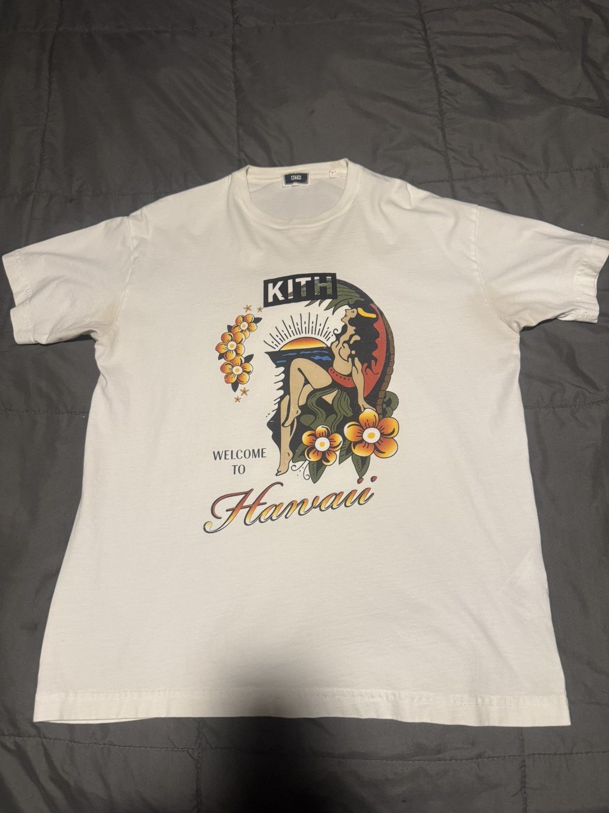 Kith Kith Hawaii Souvenir Vintage Tee - White Size Small Size US S / EU 44-46 / 1 - 1 Thumbnail