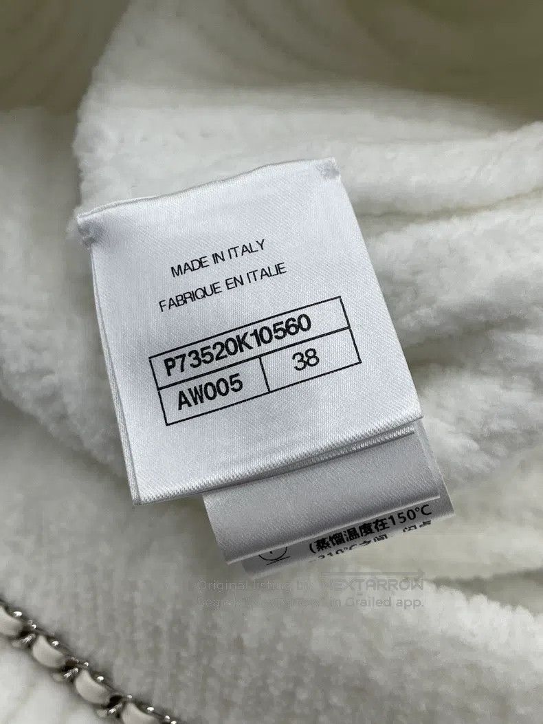 Chanel Chanel White four-pocket corduroy jacket Size XS / US 0-2 / IT 36-38 - 6 Thumbnail