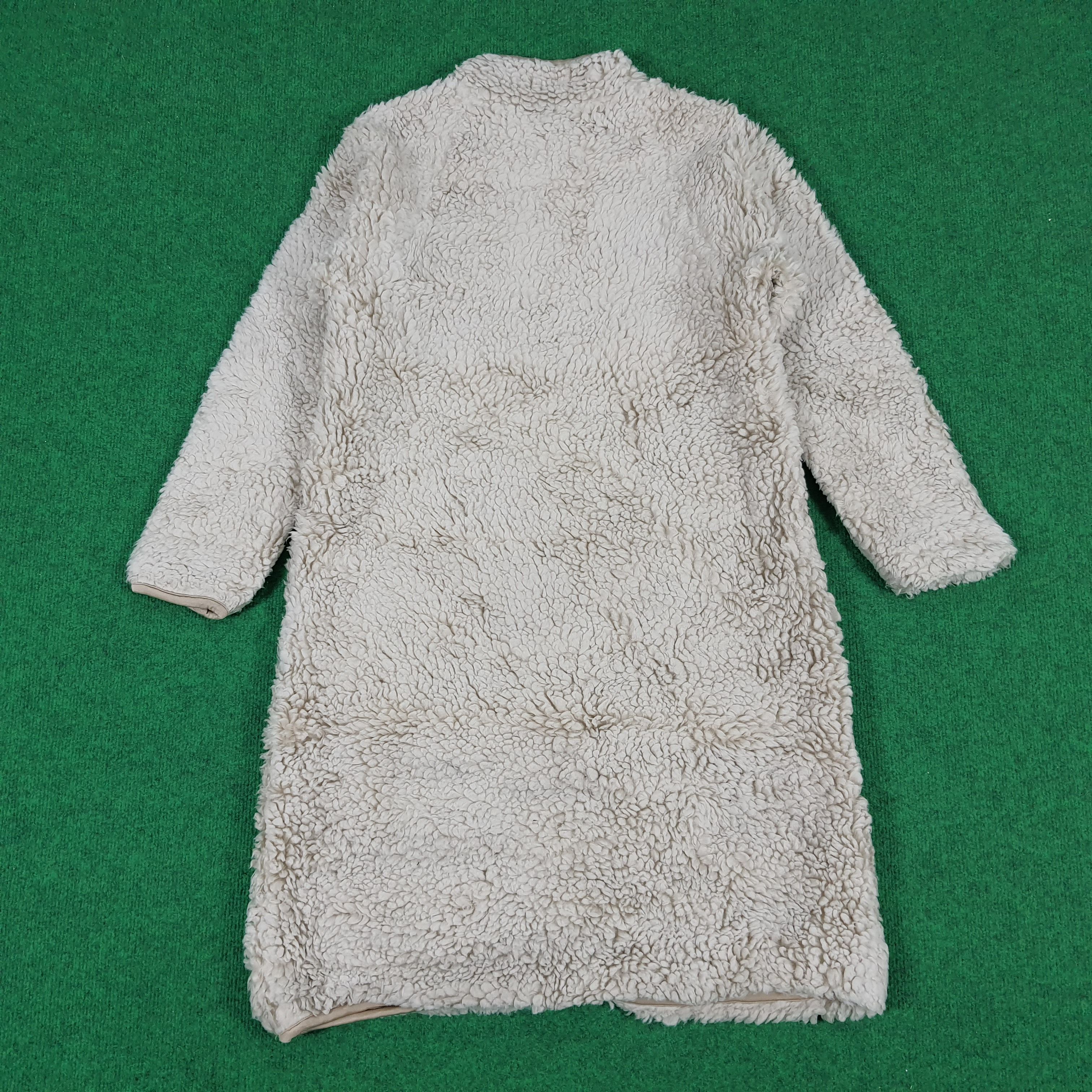 Japanese Brand × mercibeaucoup Vintage Mercibeaucoup Trench Winter Fleece Jacket Size XS / US 0-2 / IT 36-38 - 3 Thumbnail