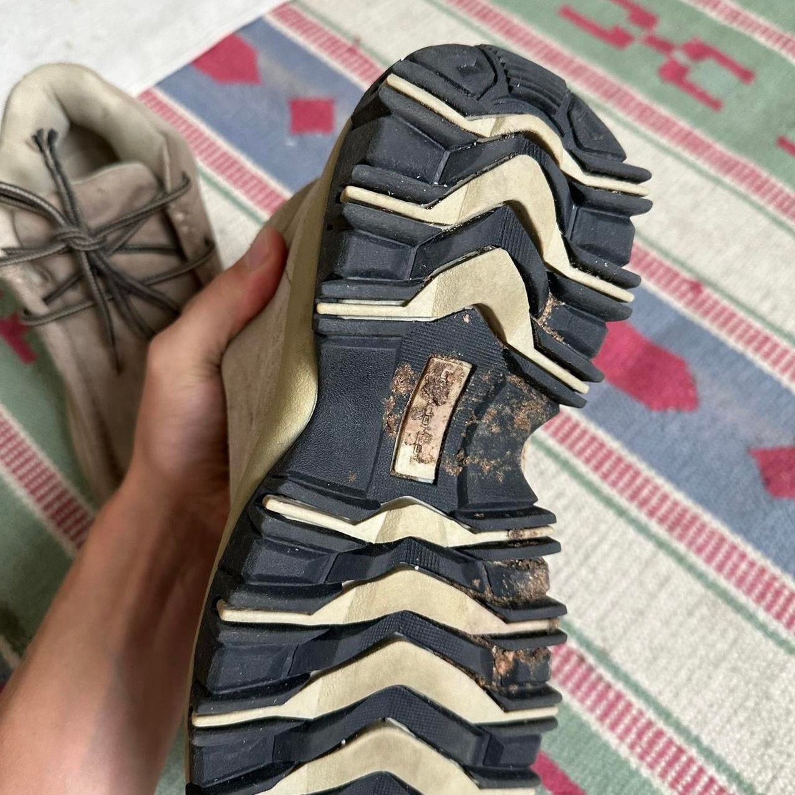 Vintage Vintage Y2K Chunky Hiking Tactical Retro Suede Chukka Boots Size US 9 / IT 39 - 6 Thumbnail