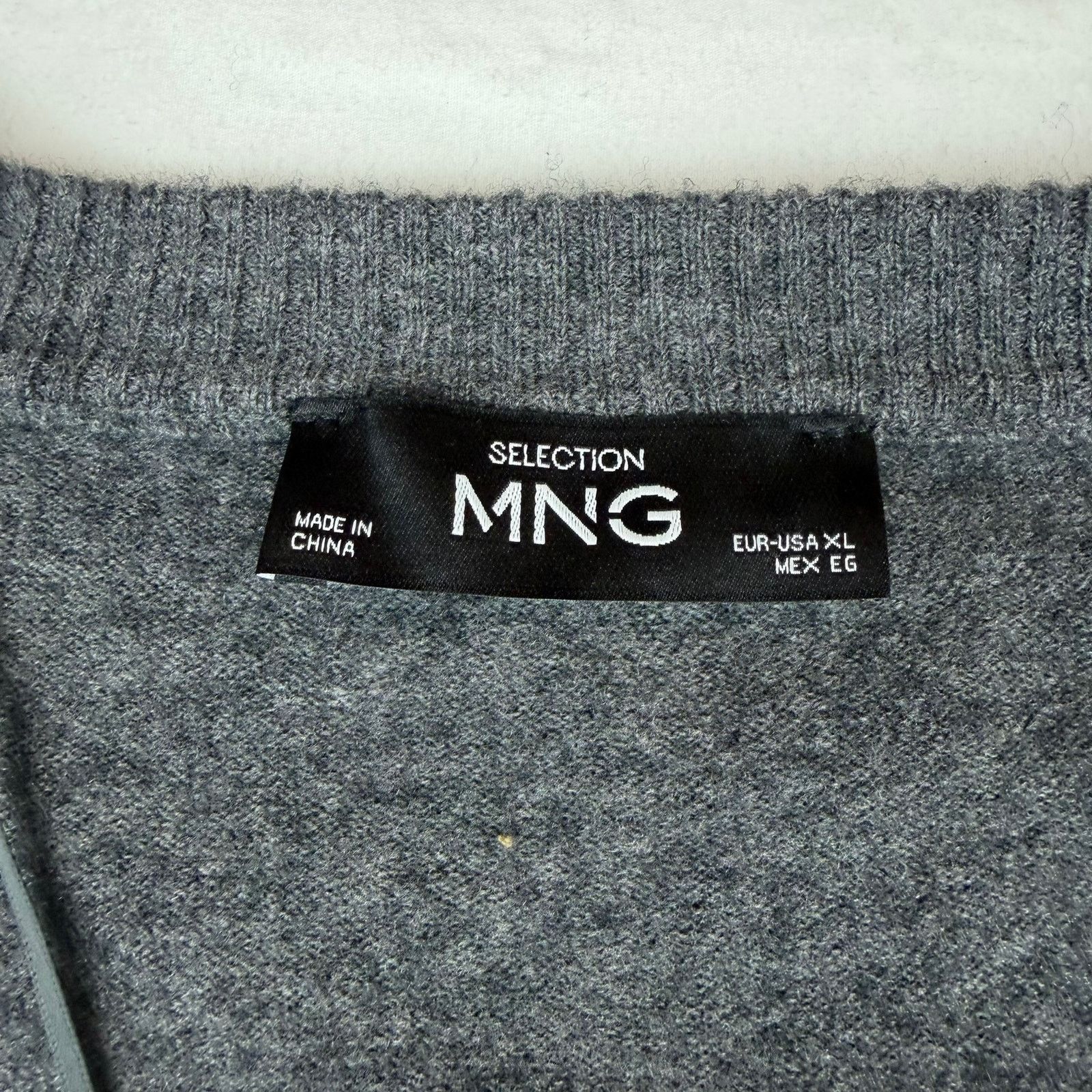 Mango MNG Selection Gray Cropped Cardigan Sweater XL Size XL / US 12-14 / IT 48-50 - 3 Thumbnail