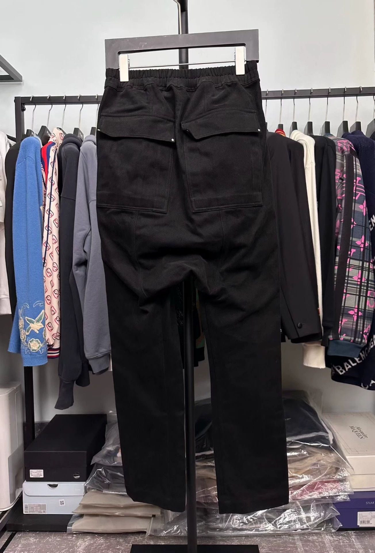 Rick Owens Rick Owens Ro 22FW New Drop Crotch Drawstring Pants Size US 30 / EU 46 - 2 Thumbnail