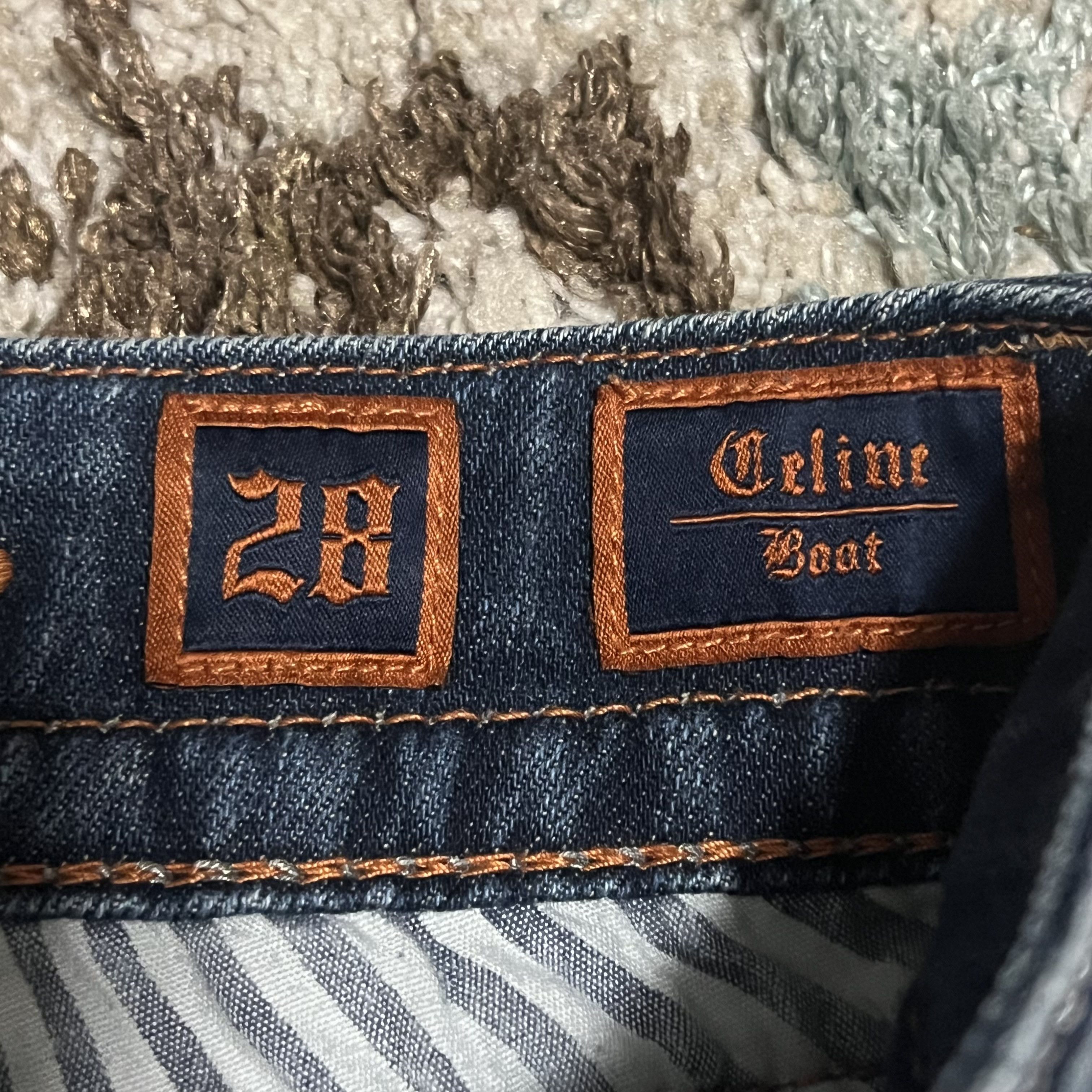 Rock Revival Rock Revival Womens Celine Bootcut Jeans 28x31 Low Rise Y2K Size 28" / US 6 / IT 42 - 8 Thumbnail