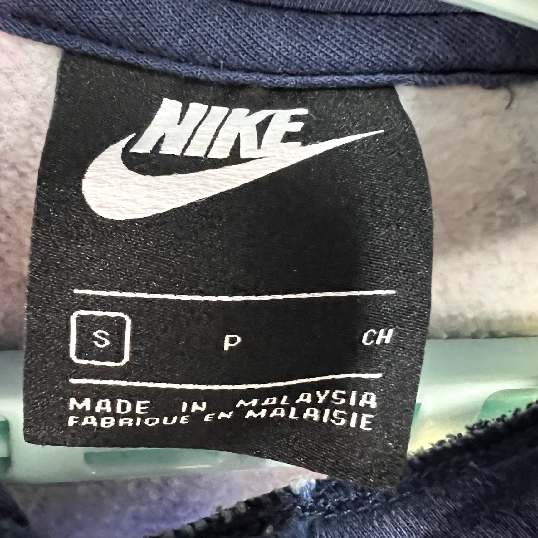 Nike Nike Club Print AOP Hooded Sweatshirt Mens Size S Blue Size US S / EU 44-46 / 1 - 6 Thumbnail