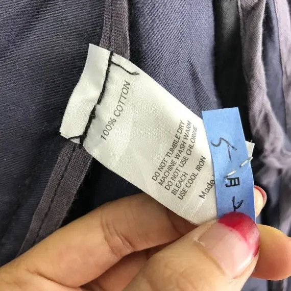 Japanese Brand Vtg KEMPEL FIVE FOXES Indigo Minimalist Trench Coat Parka Size US M / EU 48-50 / 2 - 7 Thumbnail