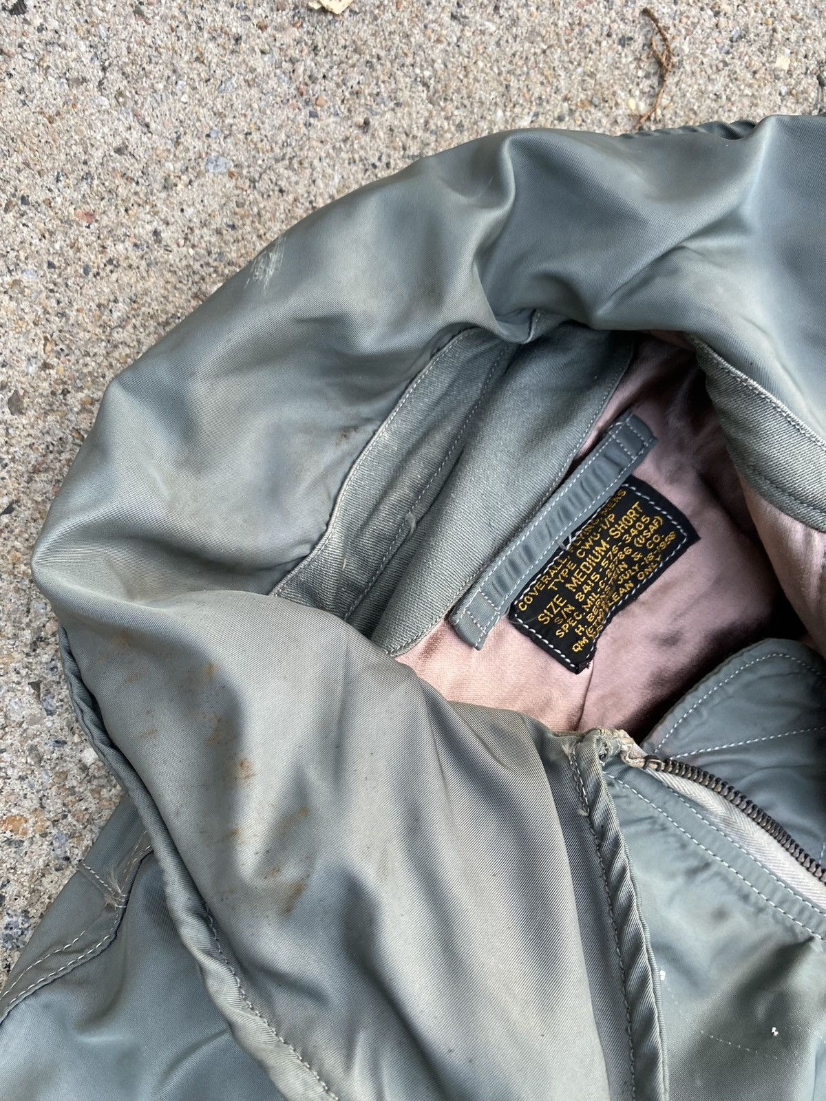 Vintage Vintage 1958 military flying AirForce rayonwool suit CWU-I/P Size US 32 / EU 48 - 9 Thumbnail