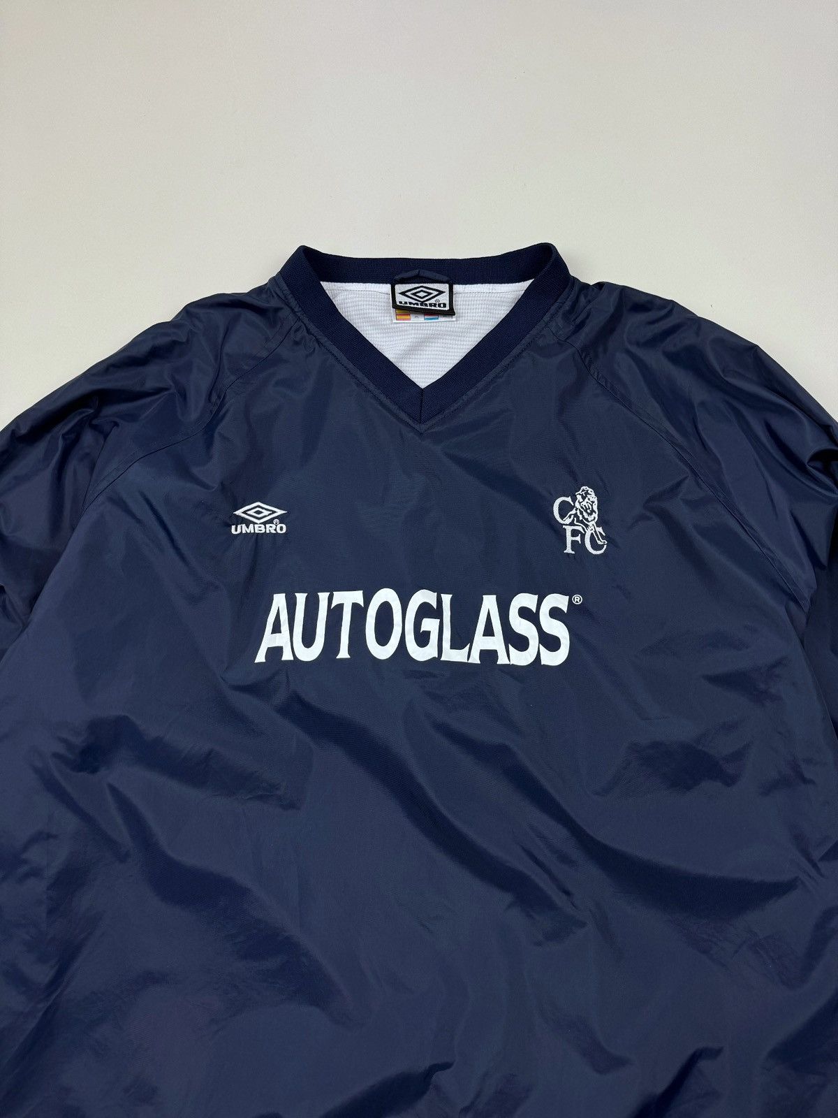 Umbro 1999 Vintage Umbro Chelsea Autoglass Training Jacket Size US XXL / EU 58 / 5 - 4 Thumbnail