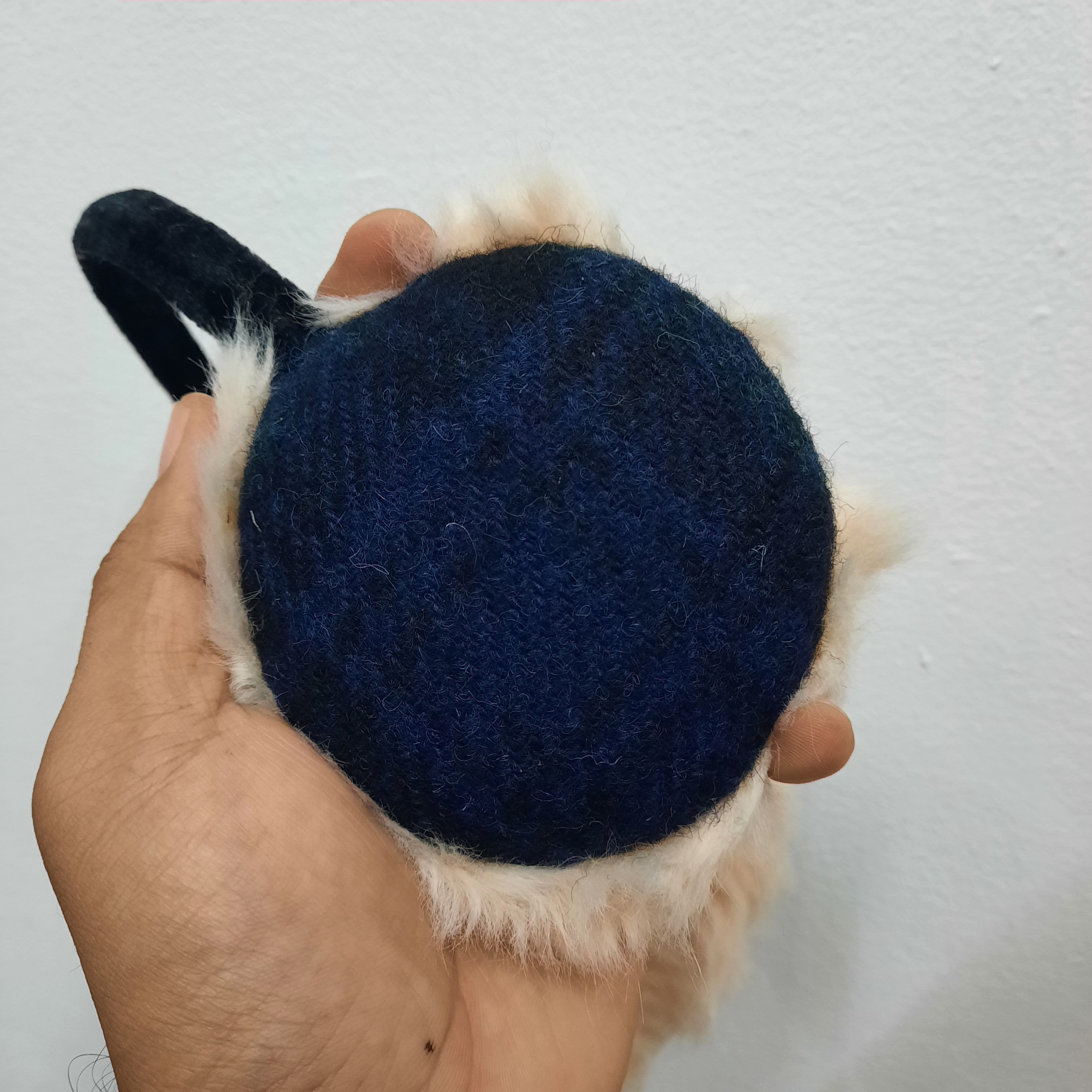 Harris Tweed 🥶 Harris tweed patch checked winter ski fur earmuff Size ONE SIZE - 6 Thumbnail