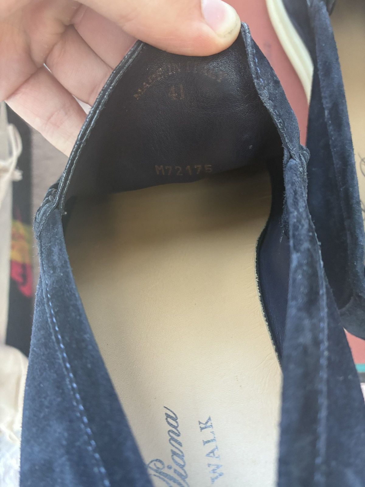 Loro Piana Loro piana navy summer walk uk 7 eu 41 Size US 8 / EU 41 - 7 Thumbnail