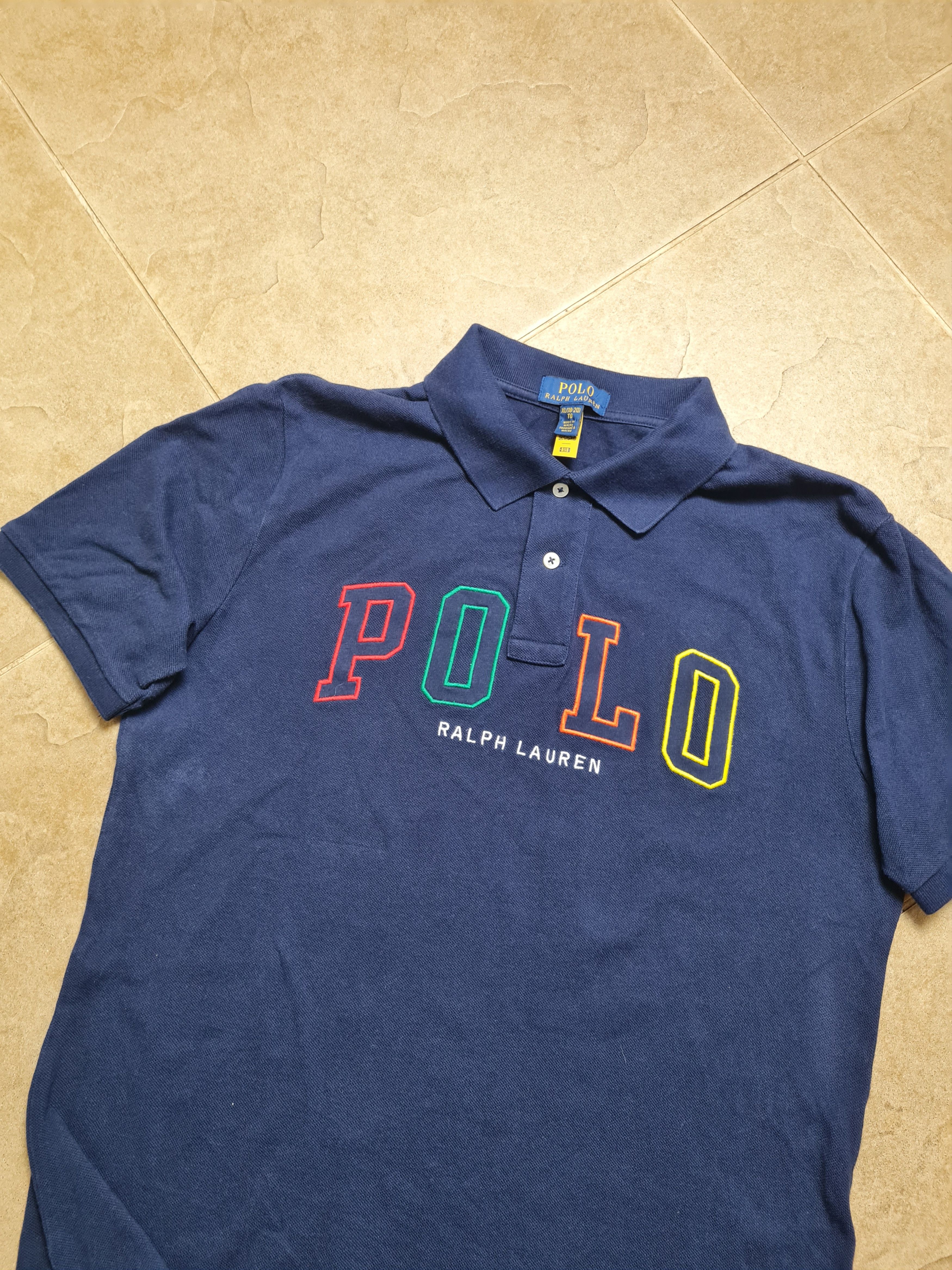 Polo Ralph Lauren Vintage Polo Ralph Lauren Navy Blue Polo Shirt Men’s S Size US S / EU 44-46 / 1 - 14 Thumbnail