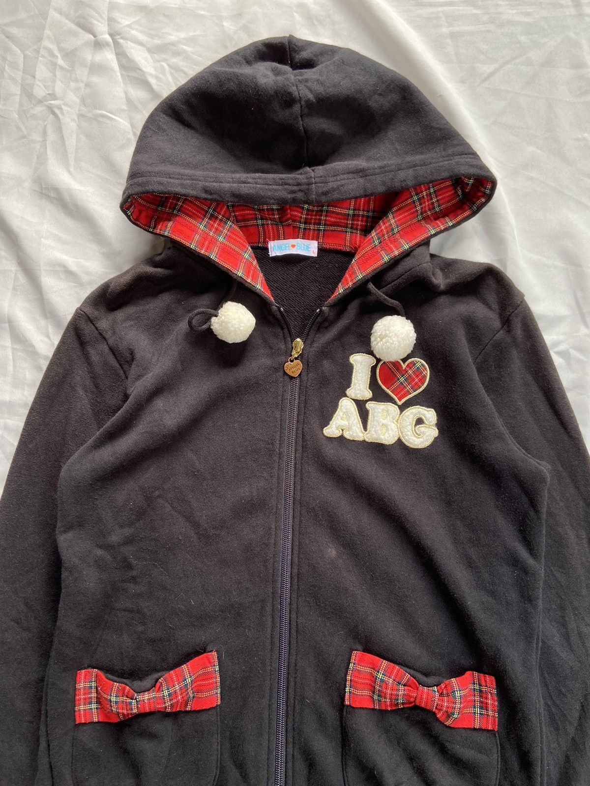 Angel Blue × If Six Was Nine × Japanese Brand ANGEL BLUE CUTE GIRL ZIP HOODIE Size US L / EU 52-54 / 3 - 4 Thumbnail