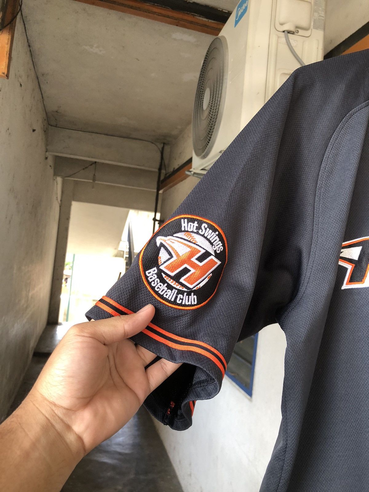 MLB Hot Swings Baseball Clup "JJANG" MLB Jersey HipHop Size US XXL / EU 58 / 5 - 3 Thumbnail