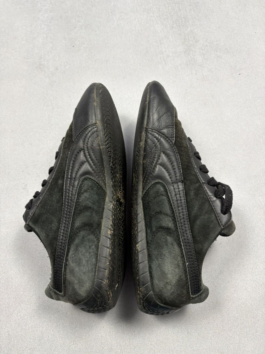 Puma Puma Speed Cat Black Driving Leather Shoes Vintage 2000s Y2K Size US 7 / EU 40 - 5 Thumbnail
