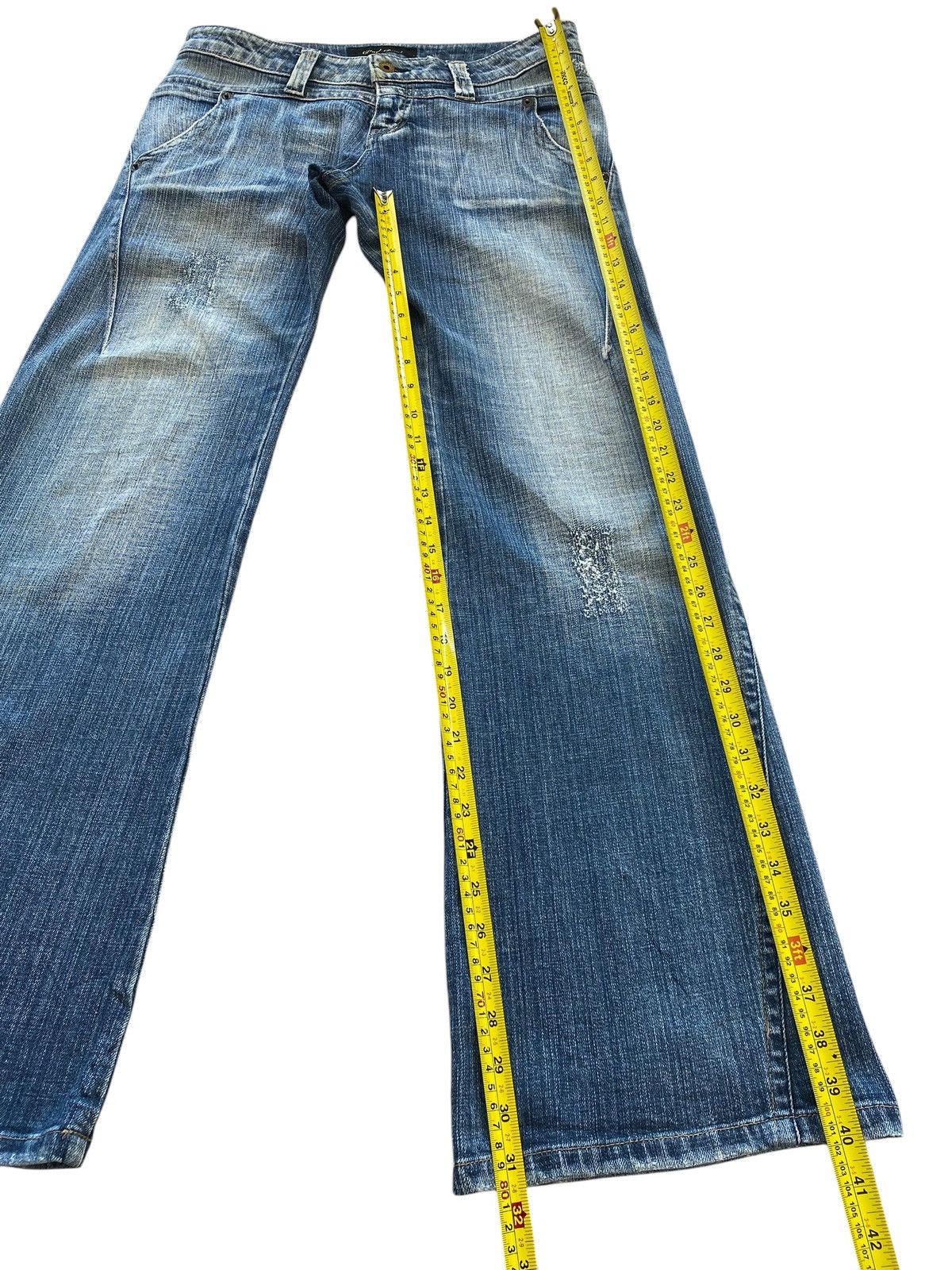 Other Camel Road Faded Wash Style Flare Bootcut Jeans Size US 33 - 8 Thumbnail