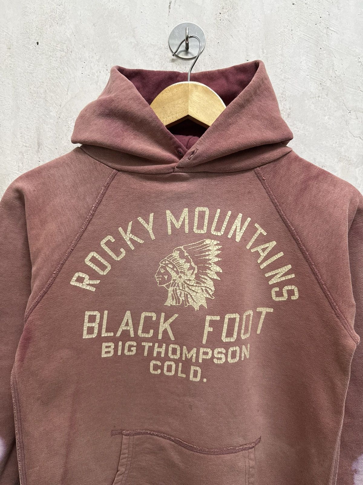 Japanese Brand Thrashed Sun Faded Denim Dungarees Hoodie Size XS / US 0-2 / IT 36-38 - 3 Thumbnail