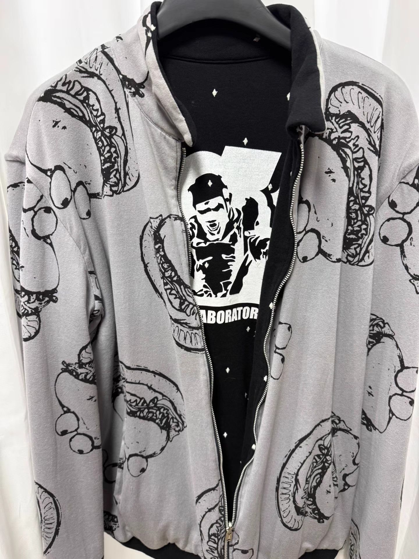 Undercover UNDERCOVER Burger King Reversible Heavy Cotton Jacket K20 Size US L / EU 52-54 / 3 - 4 Thumbnail