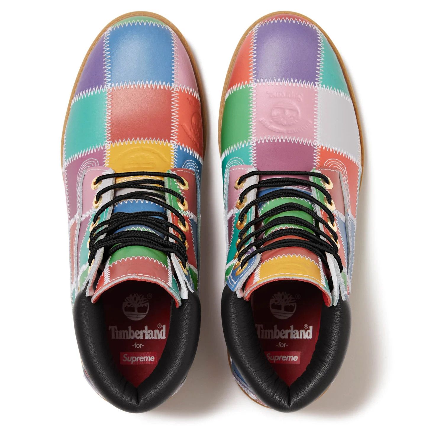 Supreme × Timberland supreme / Timberland Patchwork 6'' premium waterproof boot Size US 9.5 / EU 42-43 - 4 Thumbnail
