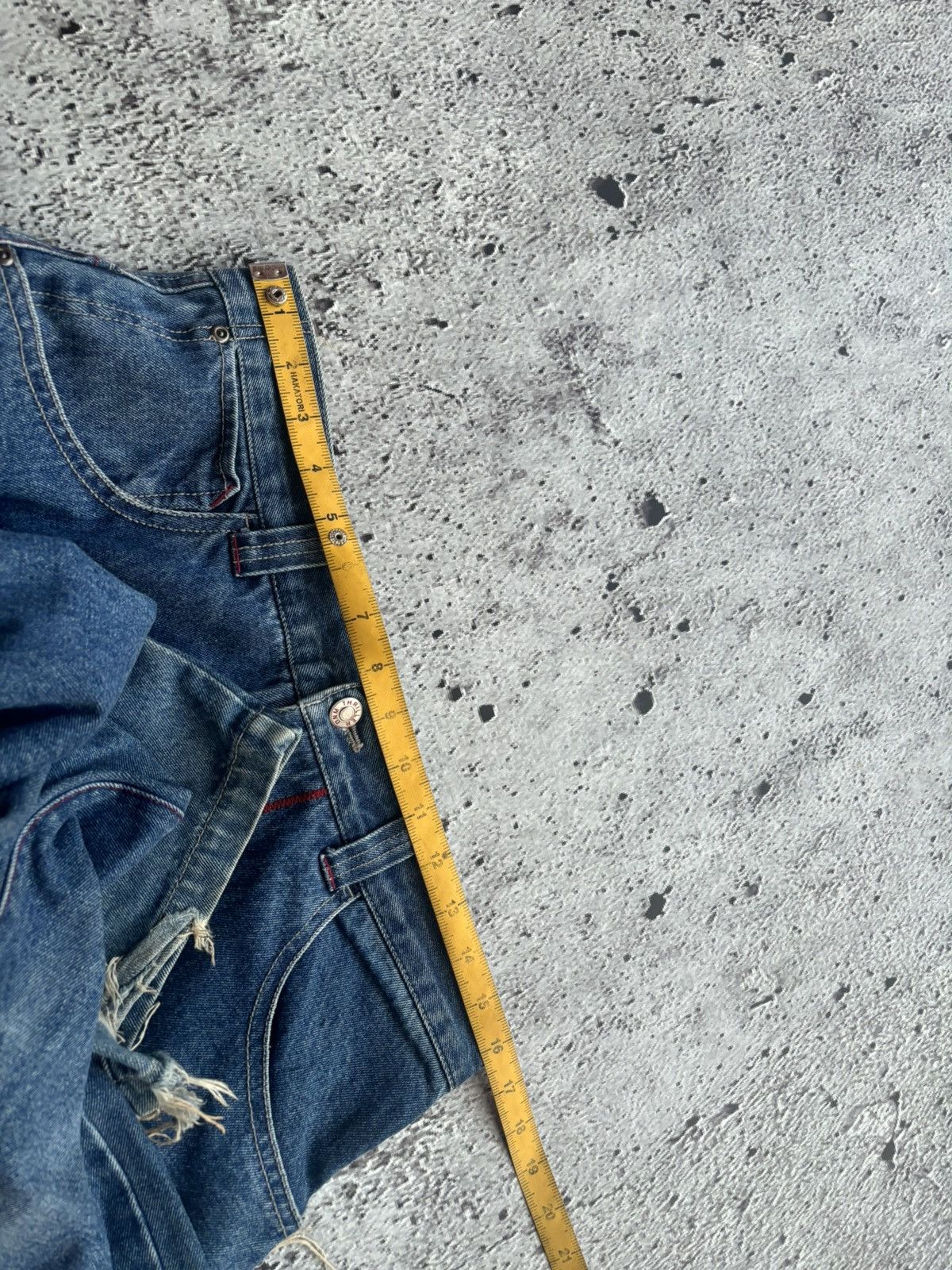 Hysteric Glamour 2000's distressed Thriller dnm Bootcut style jeans Size US 32 / EU 48 - 9 Thumbnail