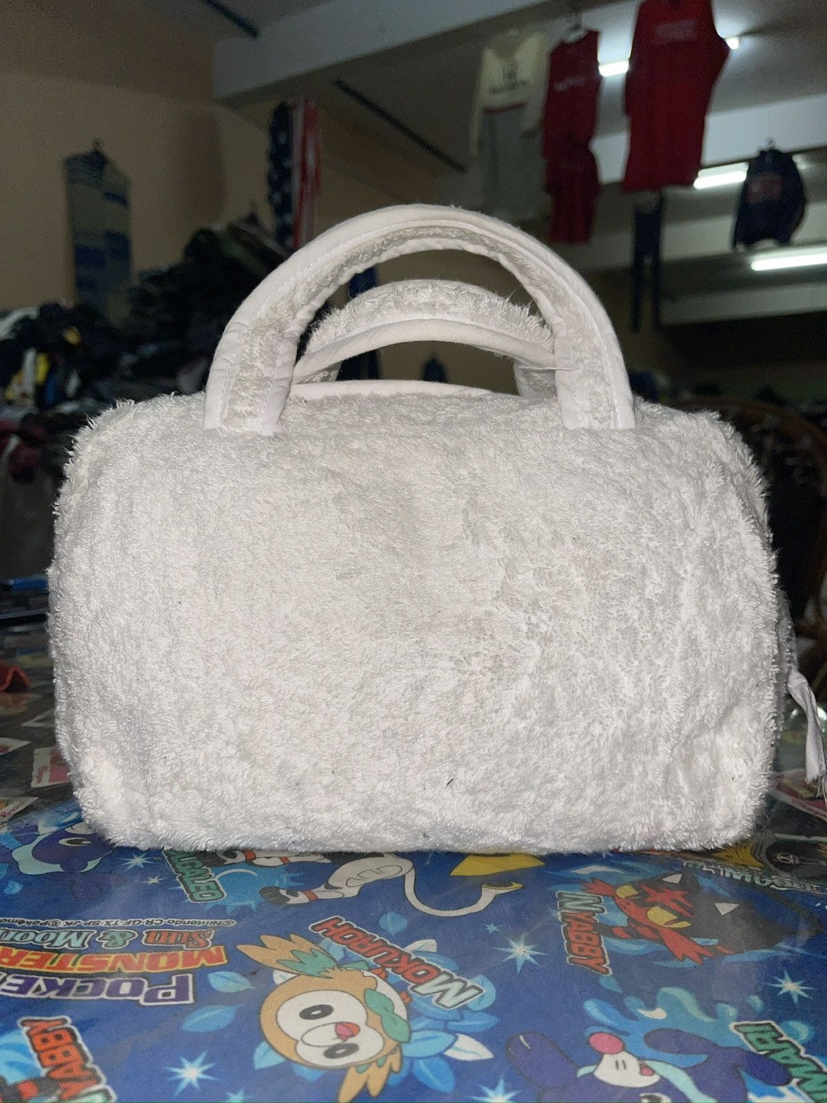Dior vintage Christian Dior 'J'adore Dior' terry cloth handbag Size ONE SIZE - 5 Thumbnail